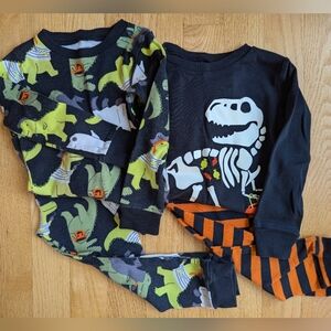 Carter's Set of 2 Halloween Pajama Set 2T